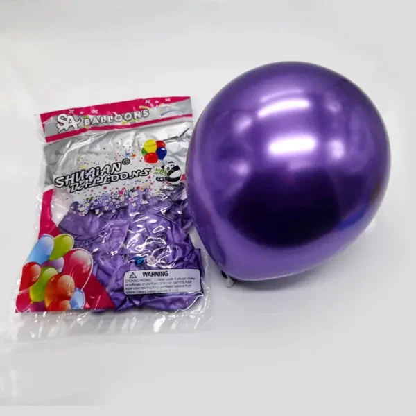 12inch 2.8g SA metallic balloon - Image 4