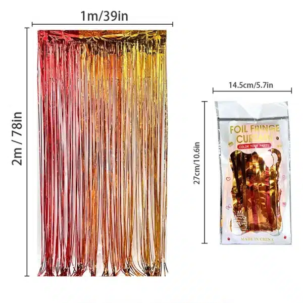 Double piece rain silk curtain - Image 4