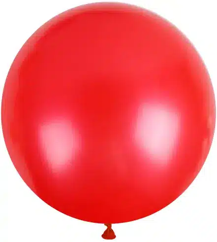 Pearl Balloon Red