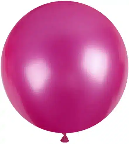 Pearl Balloon rose red