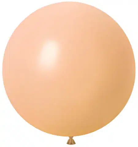 Matte Round Balloon_Blush