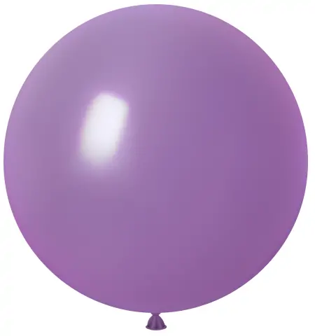 Matte Round Balloon_Lavender