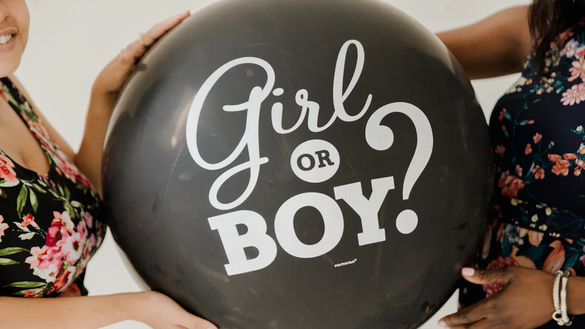 Gender Reveal Balloons: The Big Moment